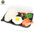 Food Grade Microwave PP Plastic Takeaway Food Box